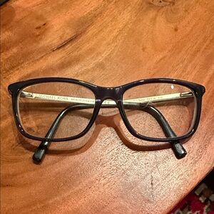 Michael Kors Black and Gold Eyeglasses